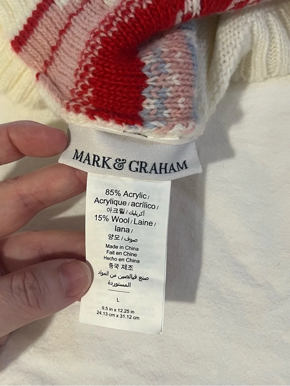 Mark & Graham Dog Sweater